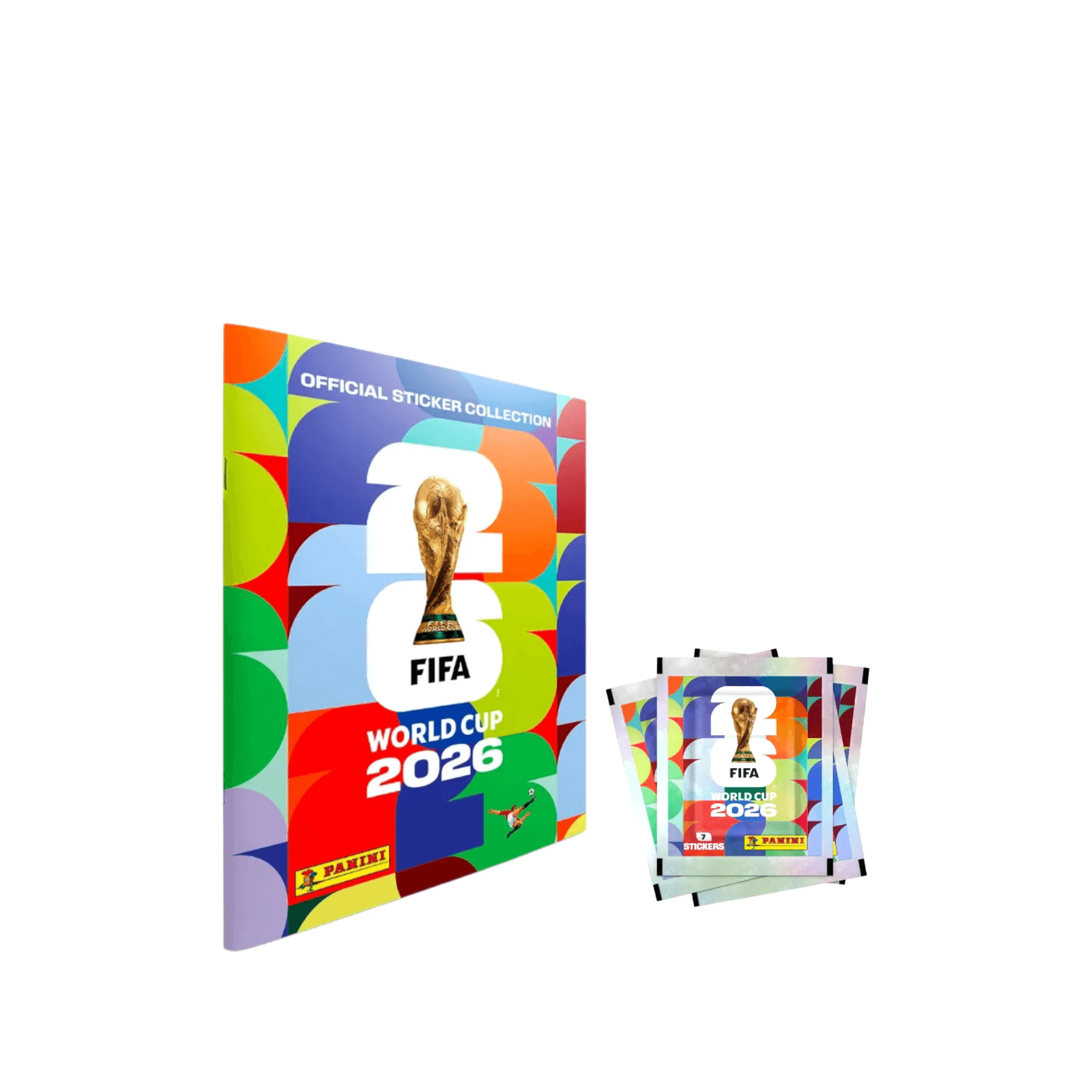 Álbum Mundial FIFA 2026 Tapa Blanda + Medio Paquetón Panini