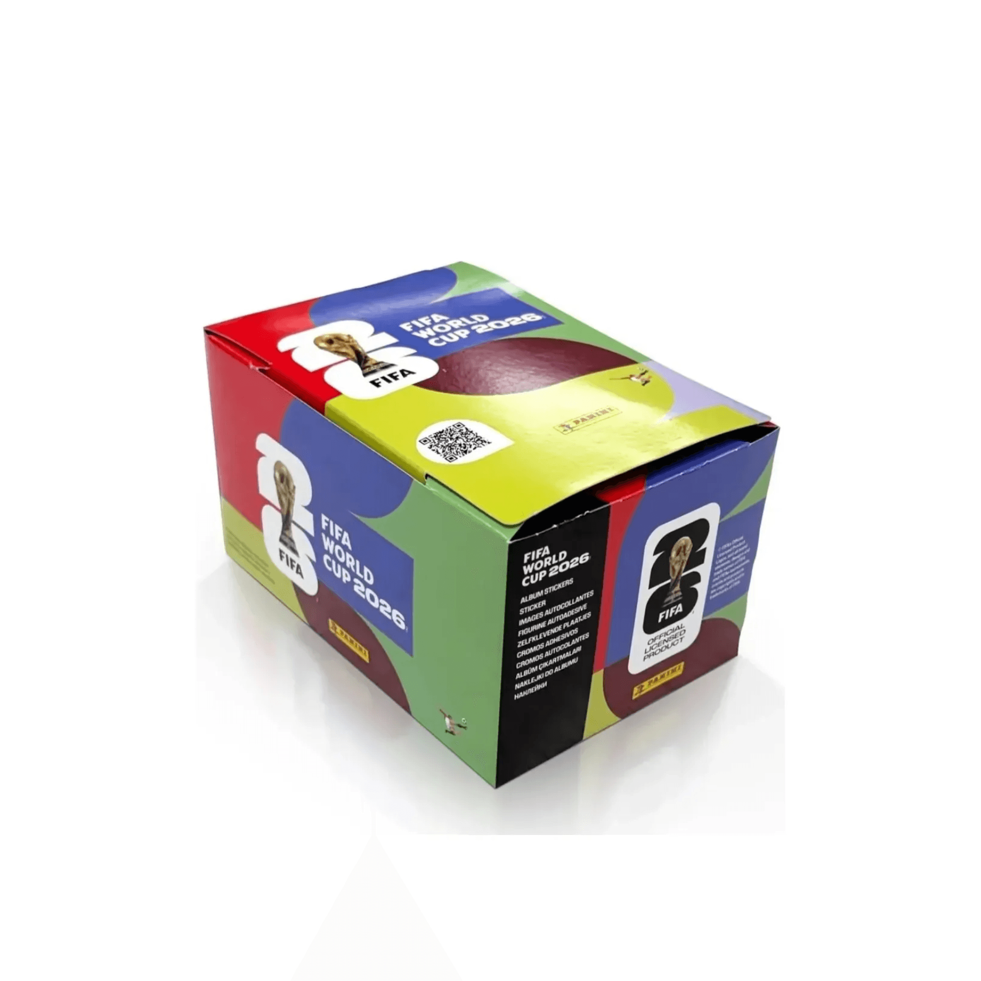 Caja Completa Panini Mundial FIFA 2026 - 104 Sobres Oficiales