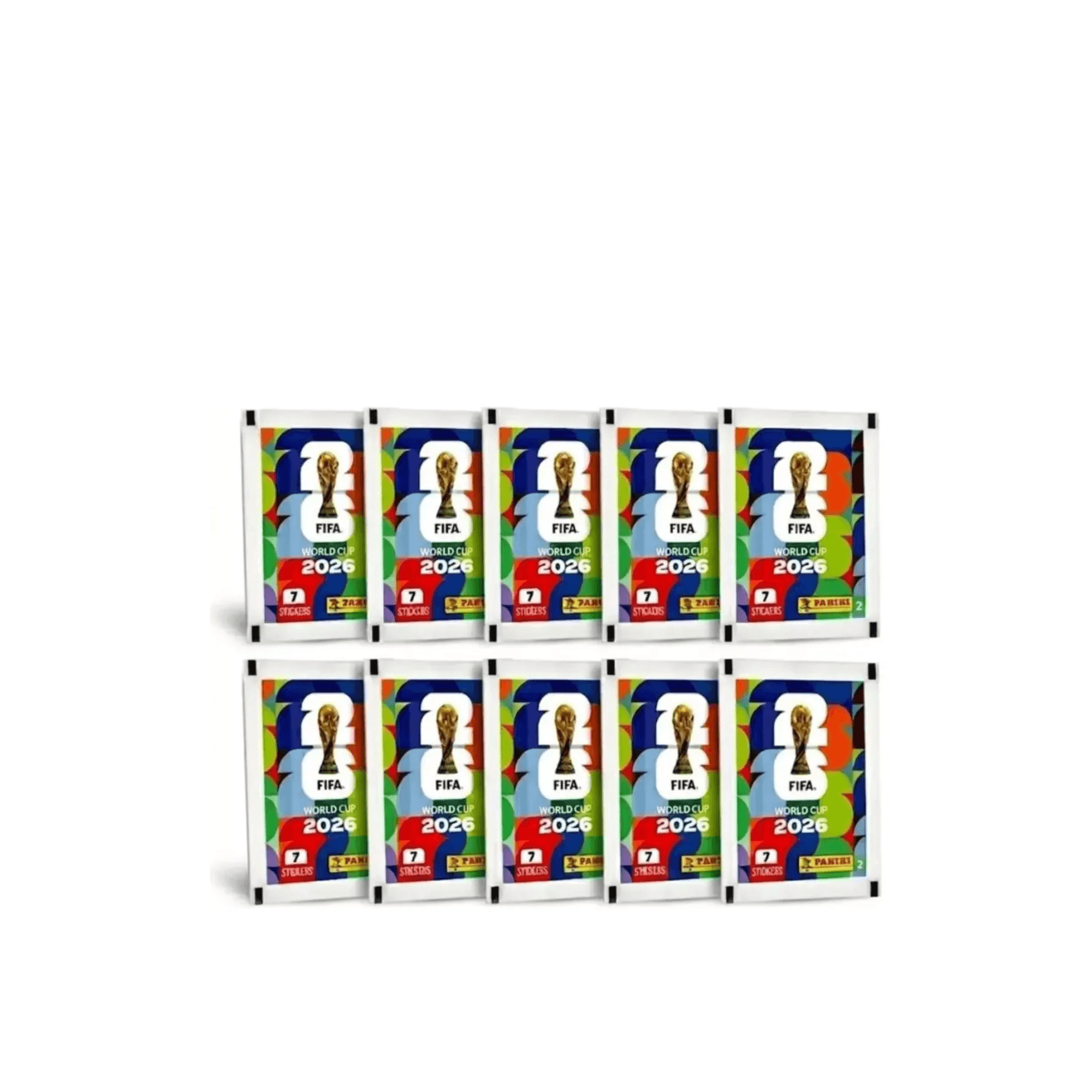Pack 10 Sobres de Figuritas FIFA World Cup 2026 Panini